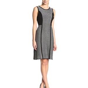 Calvin Klein A-Line Cocktail Knit Sleeveless Dress